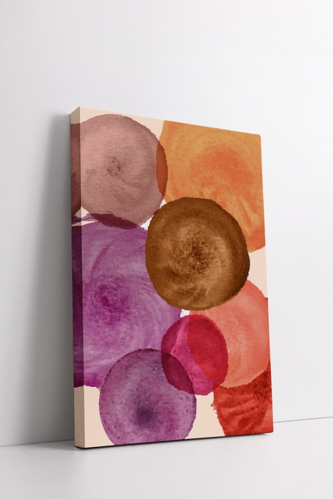 Wallity Conjunto de 3 Lienzos Decorativos 40 x 60 cm Multicolor